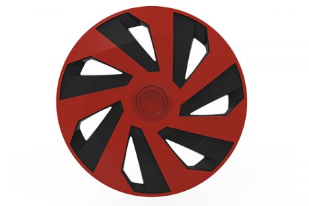 ACCESORII - Set Capace Roti 16` Vector Red&Black