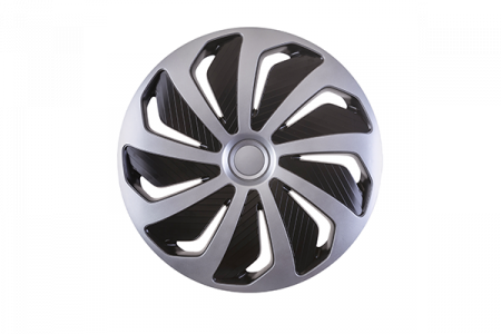 ACCESORII - Set Capace Roti 16` Wind Silver&Black