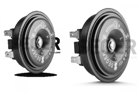 ACCESORII - Set Claxoane Electromagnetice 12V 3.5A+3.5A Ton Inalt Si Jos