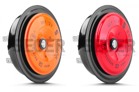 ELECTRICE AUTO - Set Claxoane Electromagnetice 12V 5A+5A Ton Inalt Si Jos