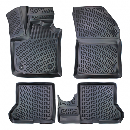 COVORASE AUTO INTERIOR - Set Covorase Auto Cauciuc Umbrella Pentru Dacia Dokker 2012-
