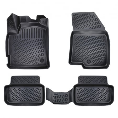 COVORASE AUTO INTERIOR - Set Covorase Auto Cauciuc Umbrella Pentru Dacia Sandero Iii 2020-