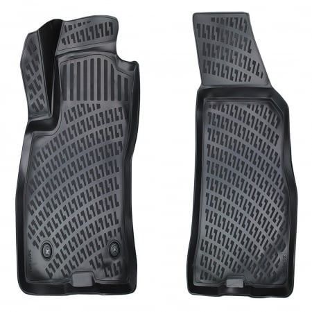 COVORASE AUTO INTERIOR - Set Covorase Auto Cauciuc Umbrella Pentru Fiat Doblo (Fata) 2010-2015