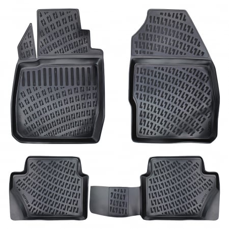 COVORASE AUTO INTERIOR - Set Covorase Auto Cauciuc Umbrella Pentru Ford Fiesta V 2002-2008