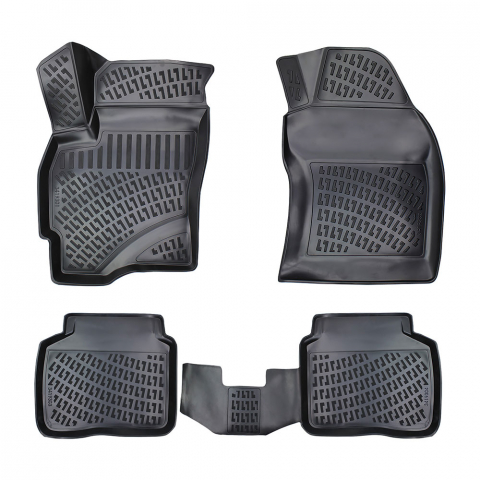 COVORASE AUTO INTERIOR - Set Covorase Auto Cauciuc Umbrella Pentru Ford Mondeo Iii 2000-2007