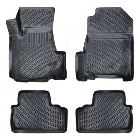 COVORASE AUTO INTERIOR - Set Covorase Auto Cauciuc Umbrella Pentru Honda Cr-V Iii 2006-2011