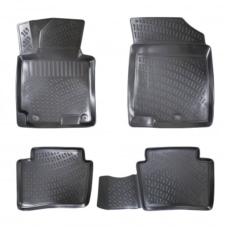 COVORASE AUTO INTERIOR - Set Covorase Auto Cauciuc Umbrella Pentru Hyundai Elantra V 2010-2015