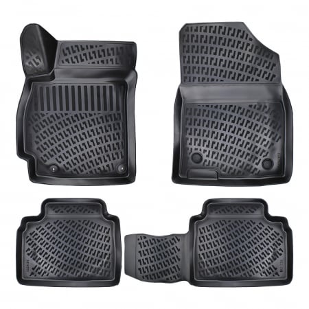 COVORASE AUTO INTERIOR - Set Covorase Auto Cauciuc Umbrella Pentru Hyundai Elantra Vii 2020-