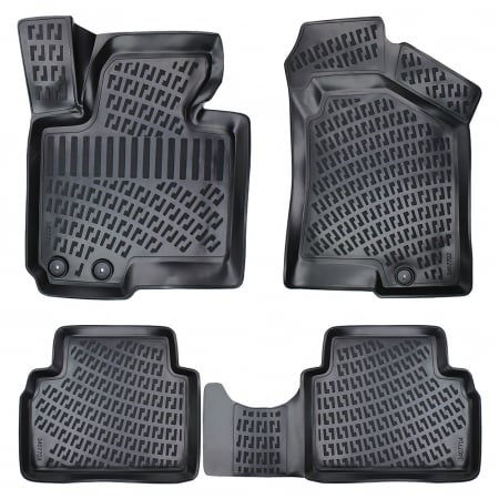 COVORASE AUTO INTERIOR - Set Covorase Auto Cauciuc Umbrella Pentru Hyundai Ix35 2009-2015 Tucson Ii 2010-2015