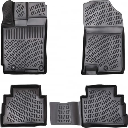 COVORASE AUTO INTERIOR - SET COVORASE AUTO CAUCIUC UMBRELLA PENTRU HYUNDAI KONA 2017-