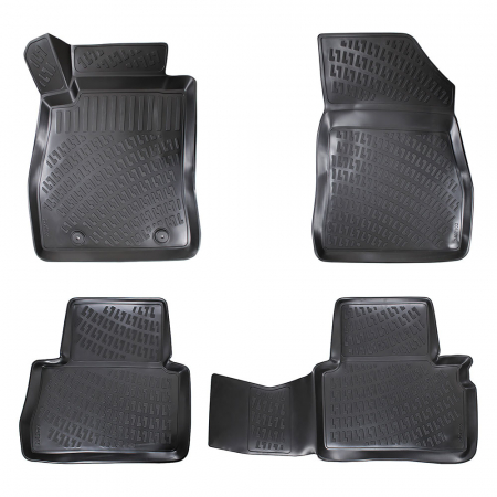 COVORASE AUTO INTERIOR - Set Covorase Auto Cauciuc Umbrella Pentru Nissan Juke I (F15) 2010-2019