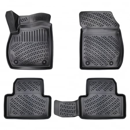 COVORASE AUTO INTERIOR - Set Covorase Auto Cauciuc Umbrella Pentru Opel Zafira Tourer C 2011-2019