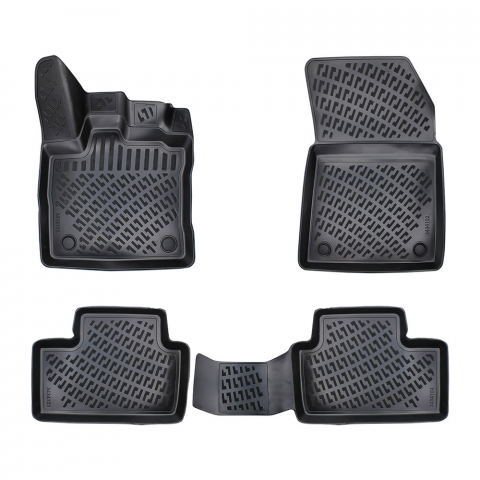 COVORASE AUTO INTERIOR - Set Covorase Auto Cauciuc Umbrella Pentru Renault Captur 2019-