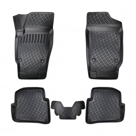 Set Covorase Auto Cauciuc Umbrella Pentru Skoda Fabia I 1999-2007 [2]