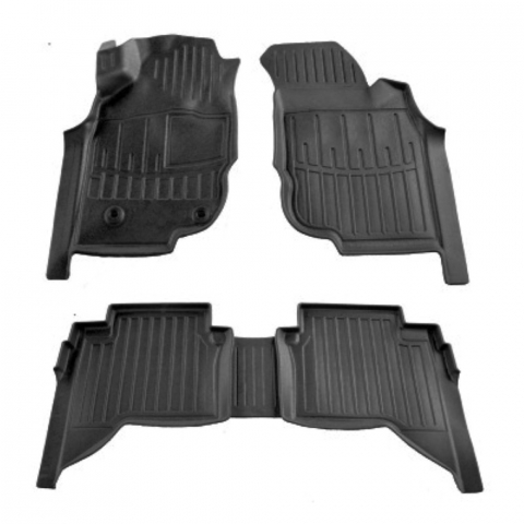 SET COVORASE AUTO CAUCIUC UMBRELLA PENTRU TOYOTA HILUX VII (CREW CAB) (20042015) [9]