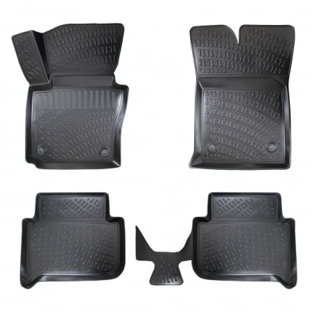 COVORASE AUTO INTERIOR - Set Covorase Auto Cauciuc Umbrella Pentru Vw Touran I (1T) 2003-2014