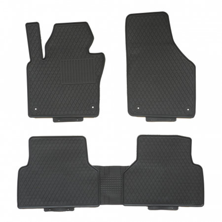 COVORASE AUTO INTERIOR - Set Covorase Auto Cauciuc Umbrella Pentru Vw Tiguan (2007-2017)