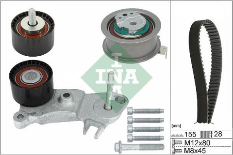 Piese auto - Set curea distributie INA 530 0762 10