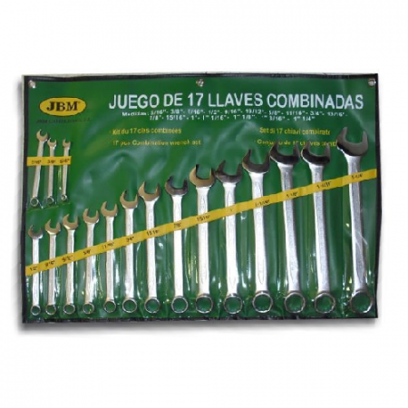 ACCESORII - Set De 17 Chei Combinate In Toli Jbm
