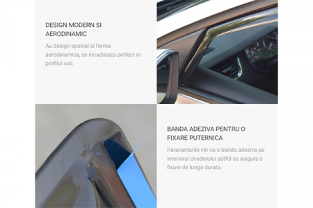 Set Deflectoare Aer Fata Farad Pentru Volkswagen Golf Plus (2005-) [7]