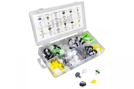 CONSUMABILE SERVICE - Set Din 85 Buc Clipsuri Pentru Panou Usa Jbm Pentru Dacia. Renault