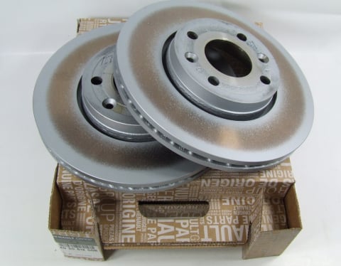 Piese auto - Set discuri frana fata 258x22 Dacia Dokker / Lodgy OE RENAULT 402061200R