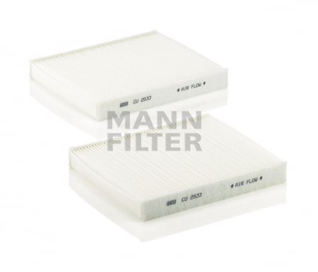 Filtre habitaclu - Set filtre habitaclu Mann-Filter CU2533-2