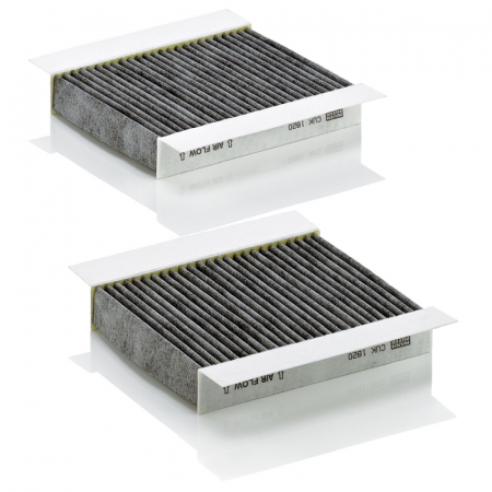 Set Filtre Habitaclu Carbon Activ Mann-Filter CUK1820-2 [1]