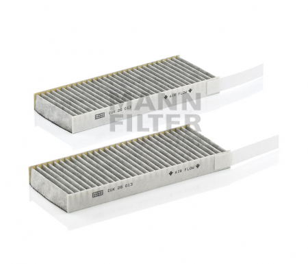 Filtre habitaclu - Set Filtre Habitaclu Carbon Activ Mann-Filter CUK26013-2