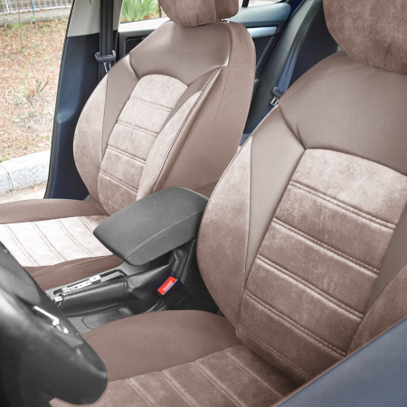 HUSE AUTO - Set Huse Scaun Diamond Bej