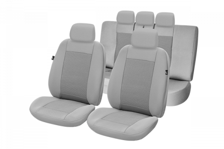 ACCESORII - Set Huse Scaun Lux Gri Umb3