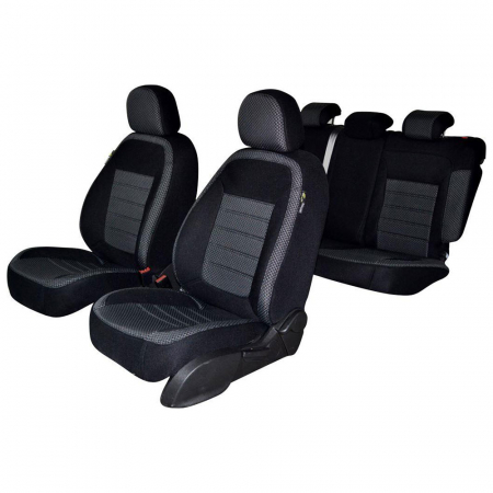 HUSE AUTO - SET HUSE SCAUN UMBRELLA PENTRU CITROEN C3 2017- (BANCHETA FRACTIONATA)
