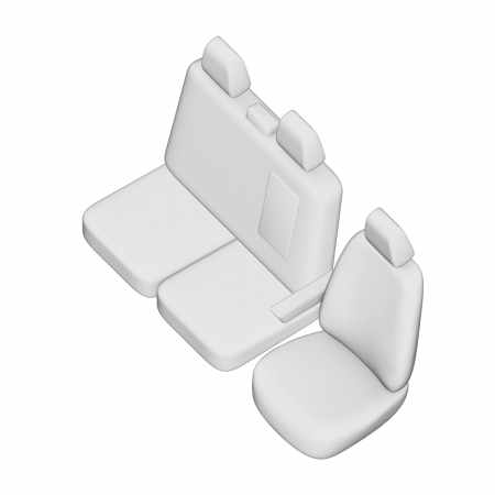 Set Huse Scaun Umbrella Pentru Ford Transit (2+1) 2014- [4]