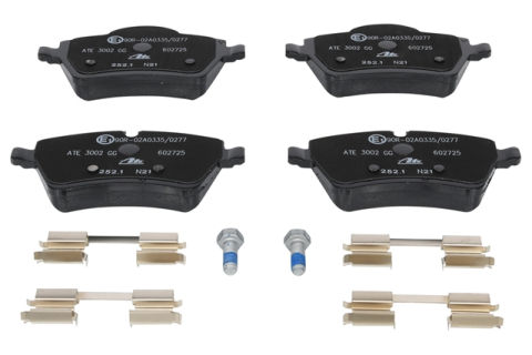 Placute frana - Set placute frana ATE 13.0460-2725.2