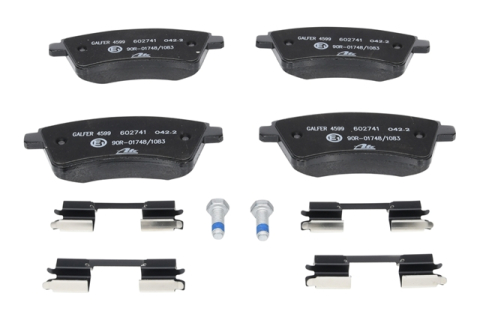 Placute frana - Set placute frana ATE 13.0460-2741.2