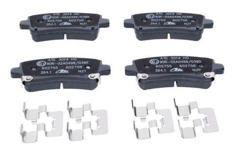 Piese auto - Set placute frana ATE 13.0460-2758.2