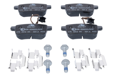 Placute frana - Set placute frana ATE 13.0460-2767.2