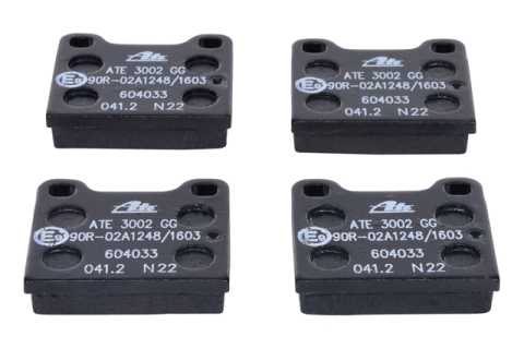 Placute frana - Set placute frana ATE 13.0460-4033.2