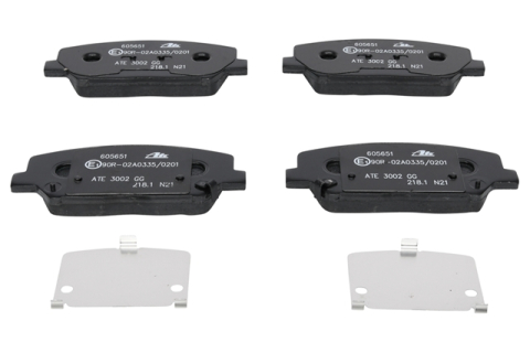 Placute frana - Set placute frana ATE 13.0460-5651.2
