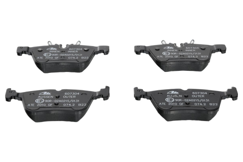 Set placute frana ATE 13.0460-7304.2 [1]