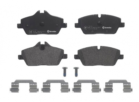 Placute frana BREMBO P06034 [1]