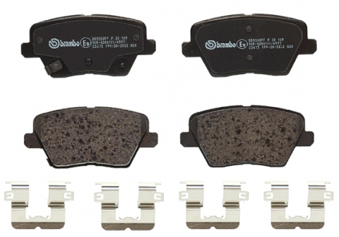 Placute frana BREMBO P30109 [1]
