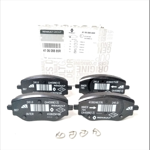 Piese auto - Set placute frana Dacia Logan/Sandero III 2021> OE RENAULT 410608885R