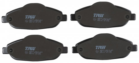 Placute frana - Set placute frana fata TRW GDB1761
