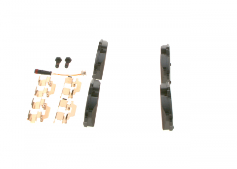 Placute frana - Set placute frana fata BOSCH 0986494087