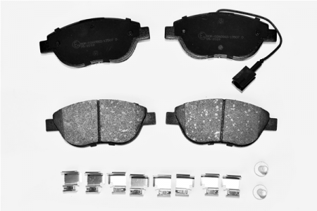 Placute frana - Set Placute Frana Fata ASAM 74509