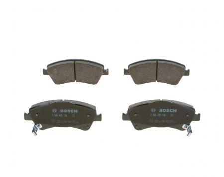 Placute frana - Set placute frana fata BOSCH 0986495106