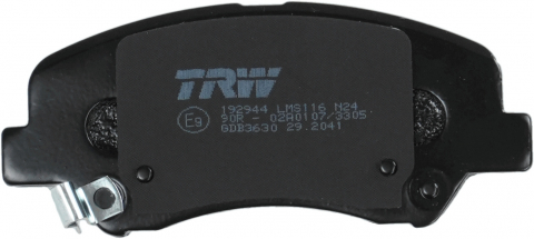 Set placute frana fata TRW GDB3630 [1]