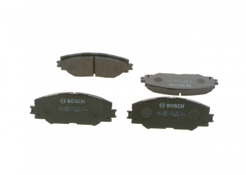 Placute frana - Set placute frana fata BOSCH 0986494174