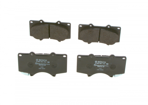 Placute frana - Set placute frana fata BOSCH 0986494153